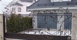 Купить откатные ворота кованые Бузулук, цена от 2820 руб.