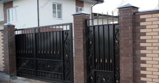 Купить распашные ворота кованные Бузулук, цена от 4856 руб.